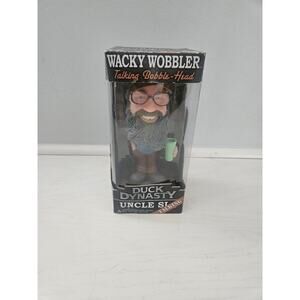 Funko Duck Dynasty Uncle Si Wacky Wobbler Talking Words Of Wisdom A&E New In Box